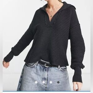 NWOT Free People gray sweater size XS